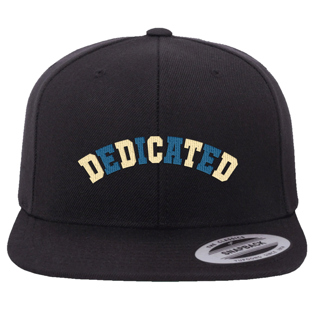 Dusk and Dawn 5s Snapback Hat | Dedicated, Black