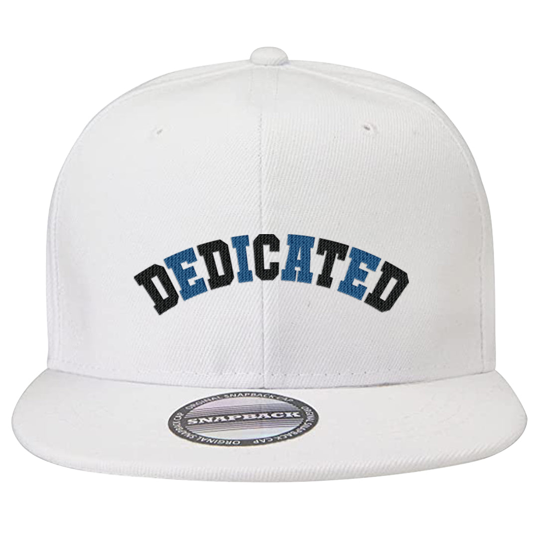 Dusk and Dawn 5s Snapback Hat | Dedicated, White