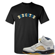 Dusk and Dawn 5s T Shirt | Dedicated, Black