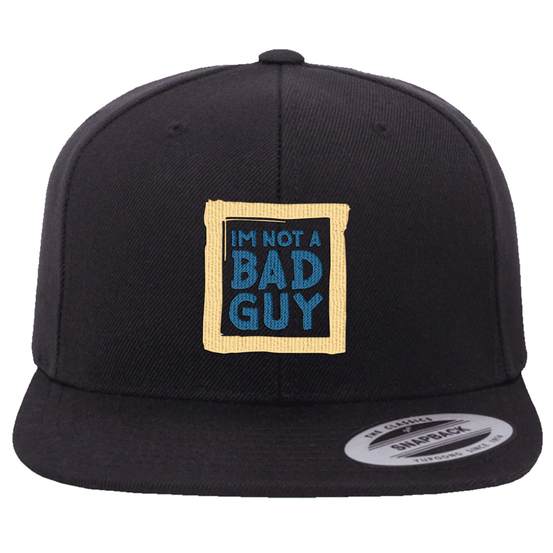 Dusk and Dawn 5s Snapback Hat | I'm Not A Bad Guy, Black