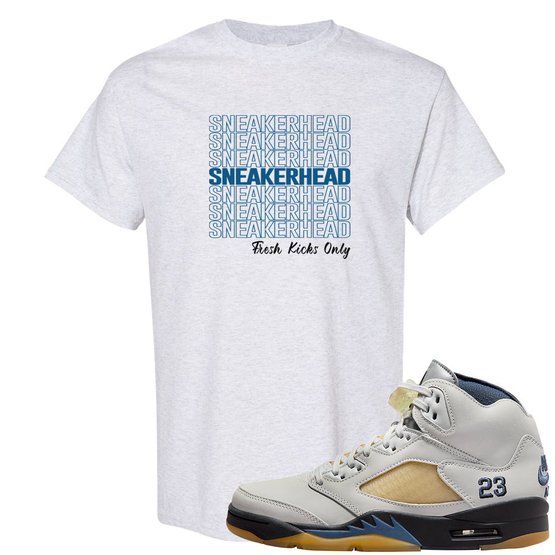 Dusk and Dawn 5s T Shirt | Thank You Sneakers, Ash