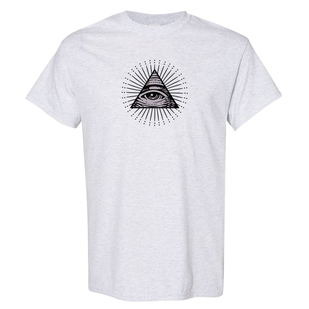 Indigo Haze 5s T Shirt | All Seeing Eye, Ash