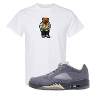 Indigo Haze 5s T Shirt | Sweater Bear, White