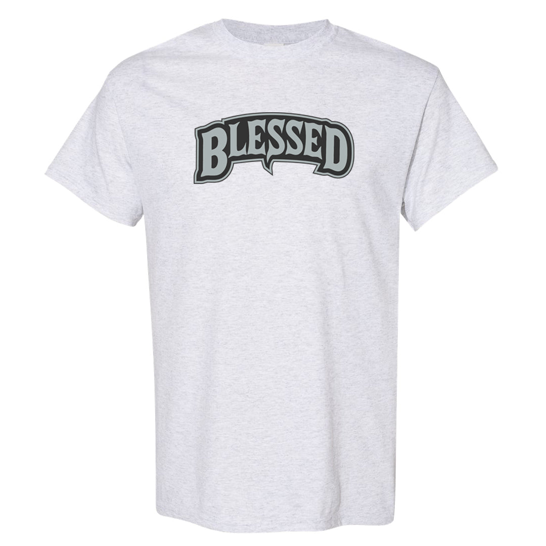 Indigo Haze 5s T Shirt | Blessed Arch, Ash