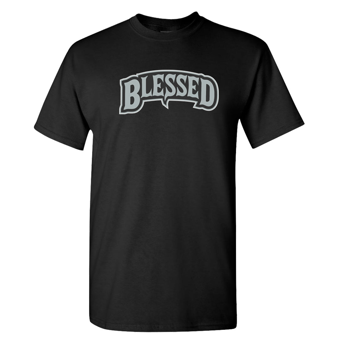 Indigo Haze 5s T Shirt | Blessed Arch, Black