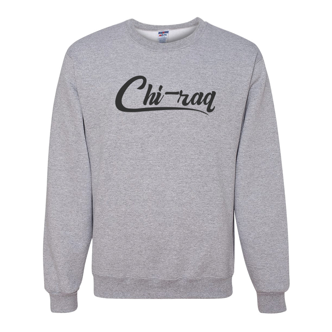 Indigo Haze 5s Crewneck Sweatshirt | Chiraq, Ash