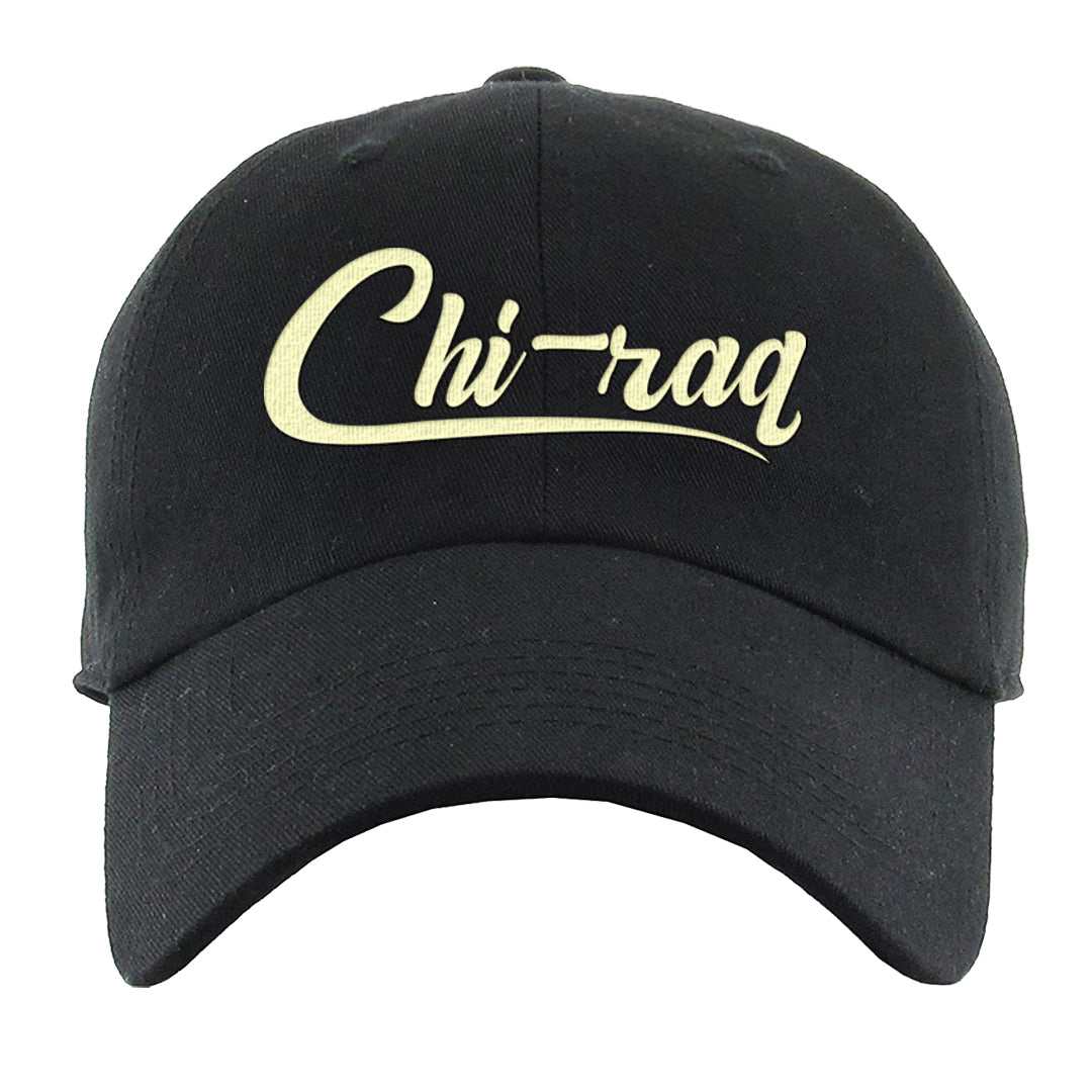 Indigo Haze 5s Dad Hat | Chiraq, Black