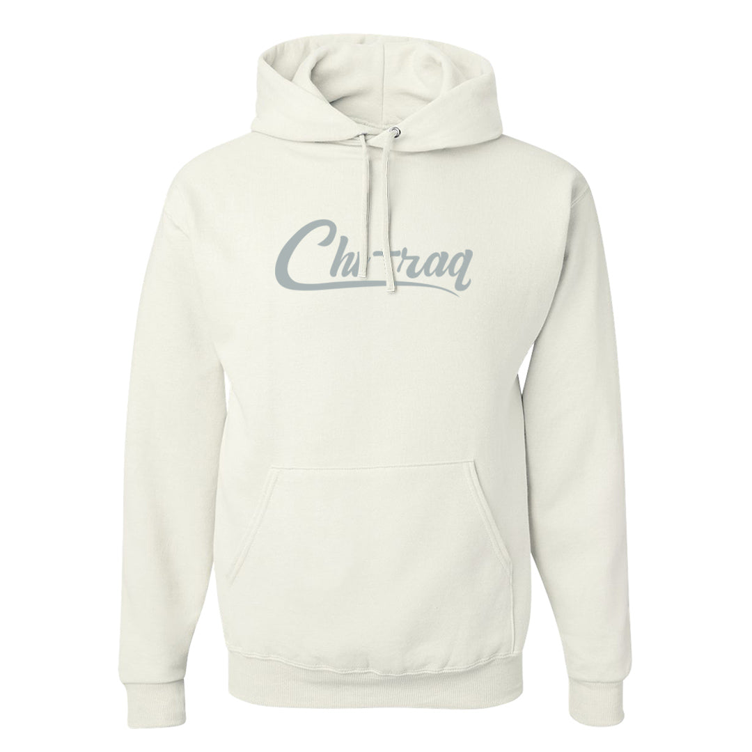 Indigo Haze 5s Hoodie | Chiraq, White