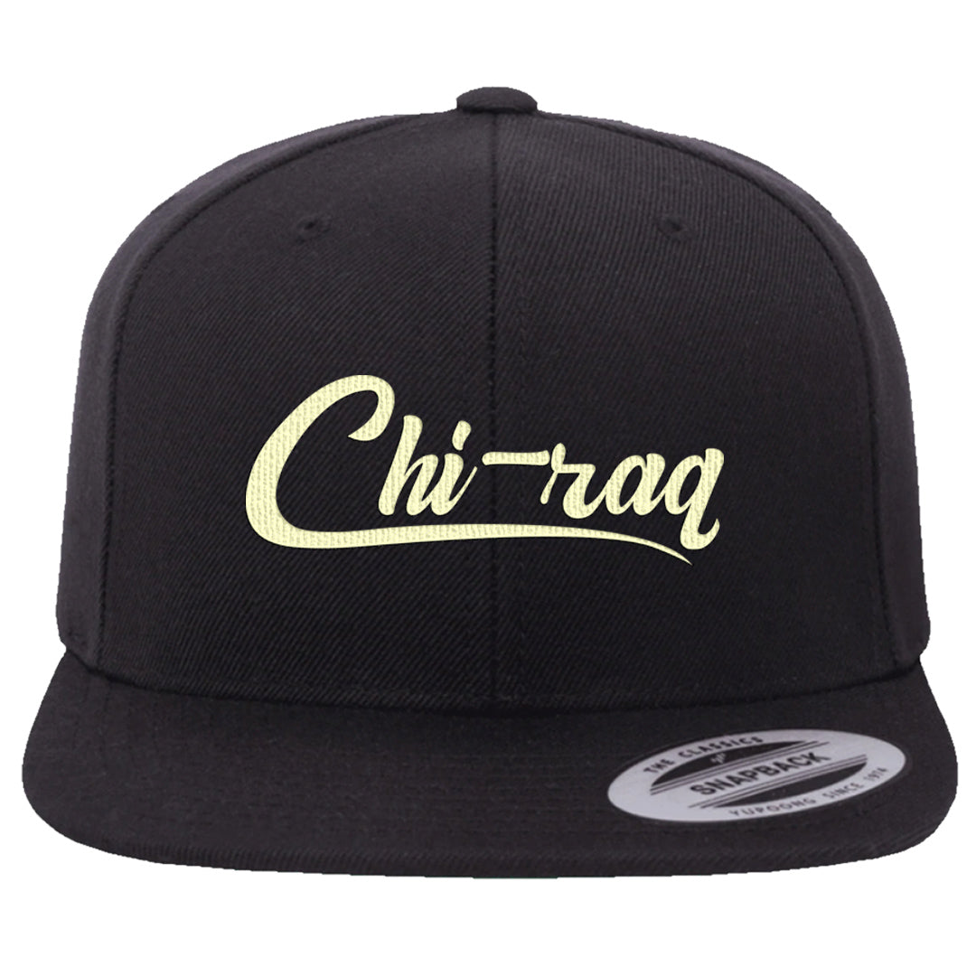 Indigo Haze 5s Snapback Hat | Chiraq, Black