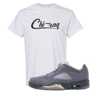 Indigo Haze 5s T Shirt | Chiraq, Ash