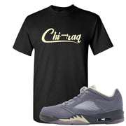 Indigo Haze 5s T Shirt | Chiraq, Black