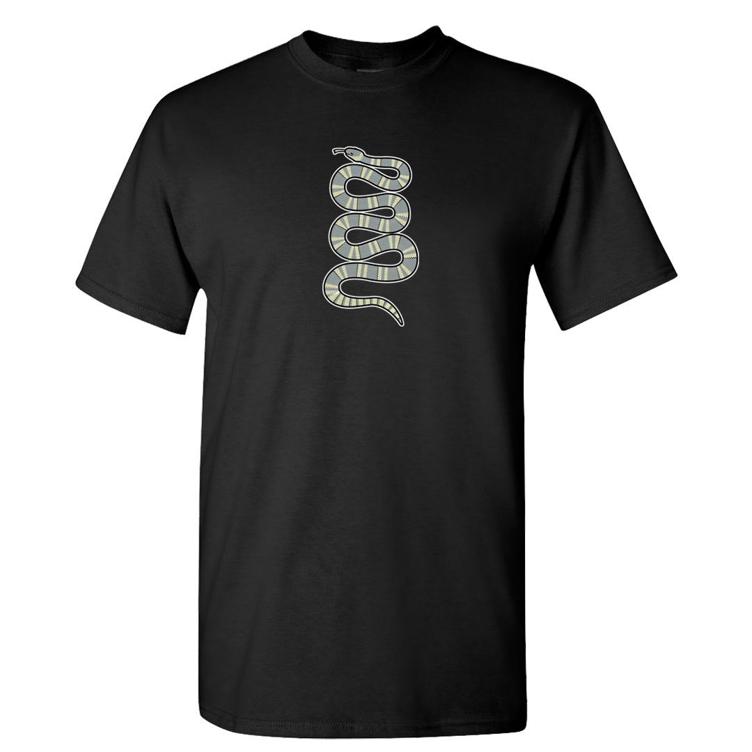 Indigo Haze 5s T Shirt | Coiled Snake, Black