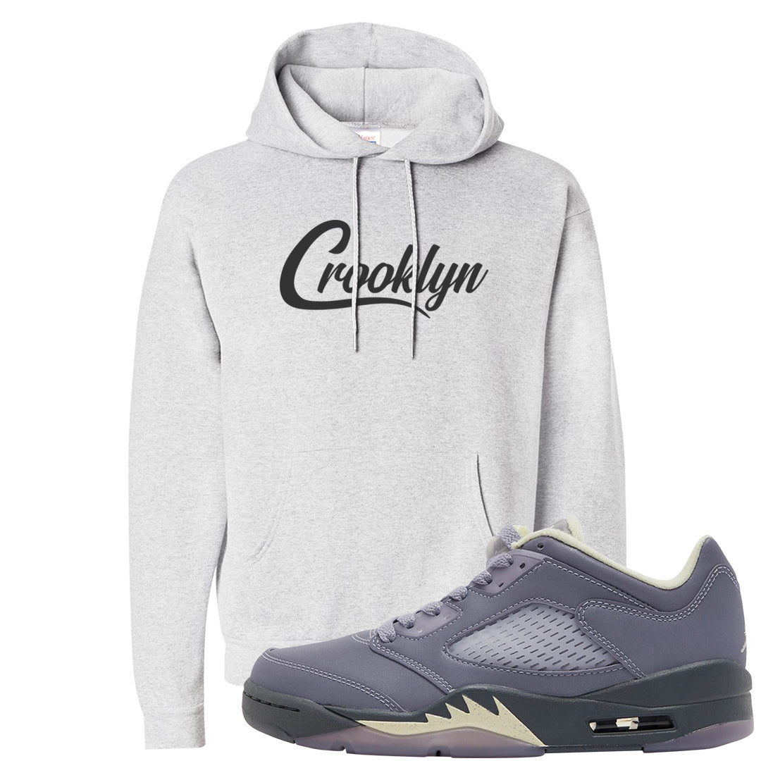 Indigo Haze 5s Hoodie | Crooklyn, Ash