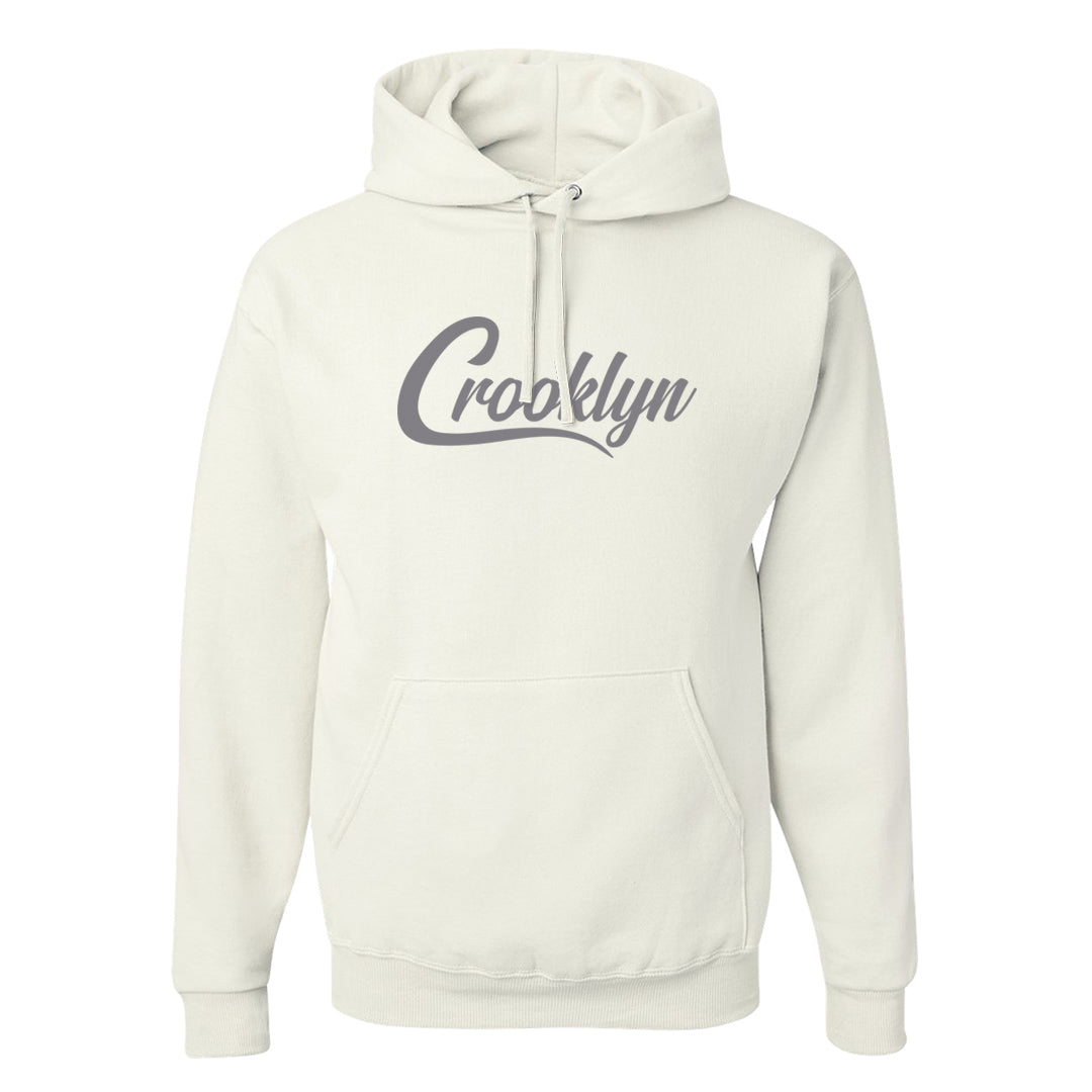 Indigo Haze 5s Hoodie | Crooklyn, White