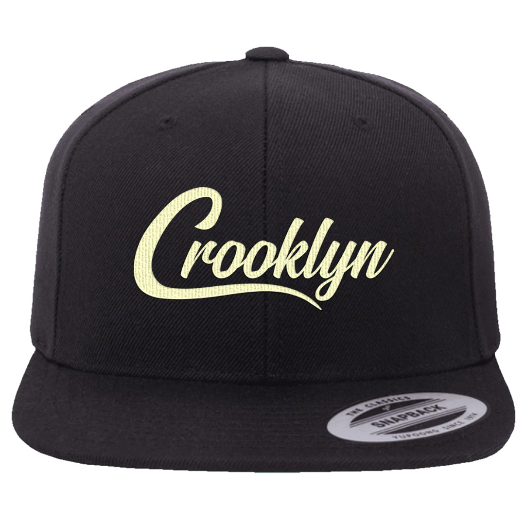 Indigo Haze 5s Snapback Hat | Crooklyn, Black