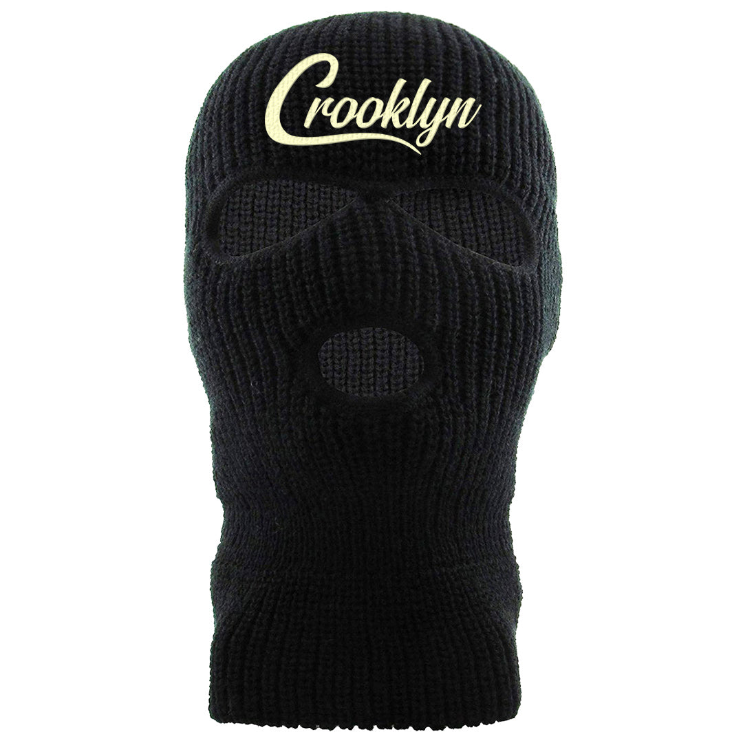 Indigo Haze 5s Ski Mask | Crooklyn, Black