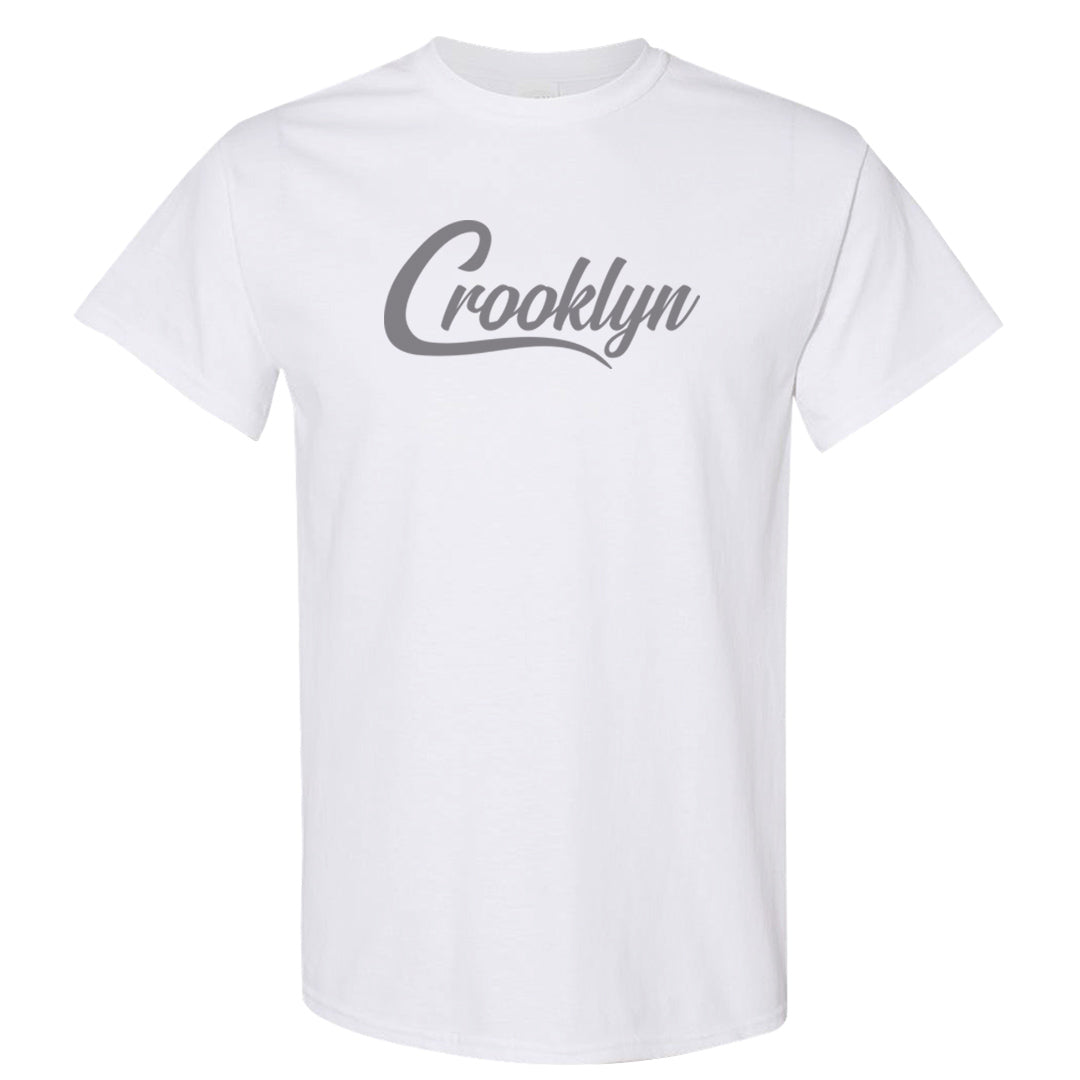 Indigo Haze 5s T Shirt | Crooklyn, White