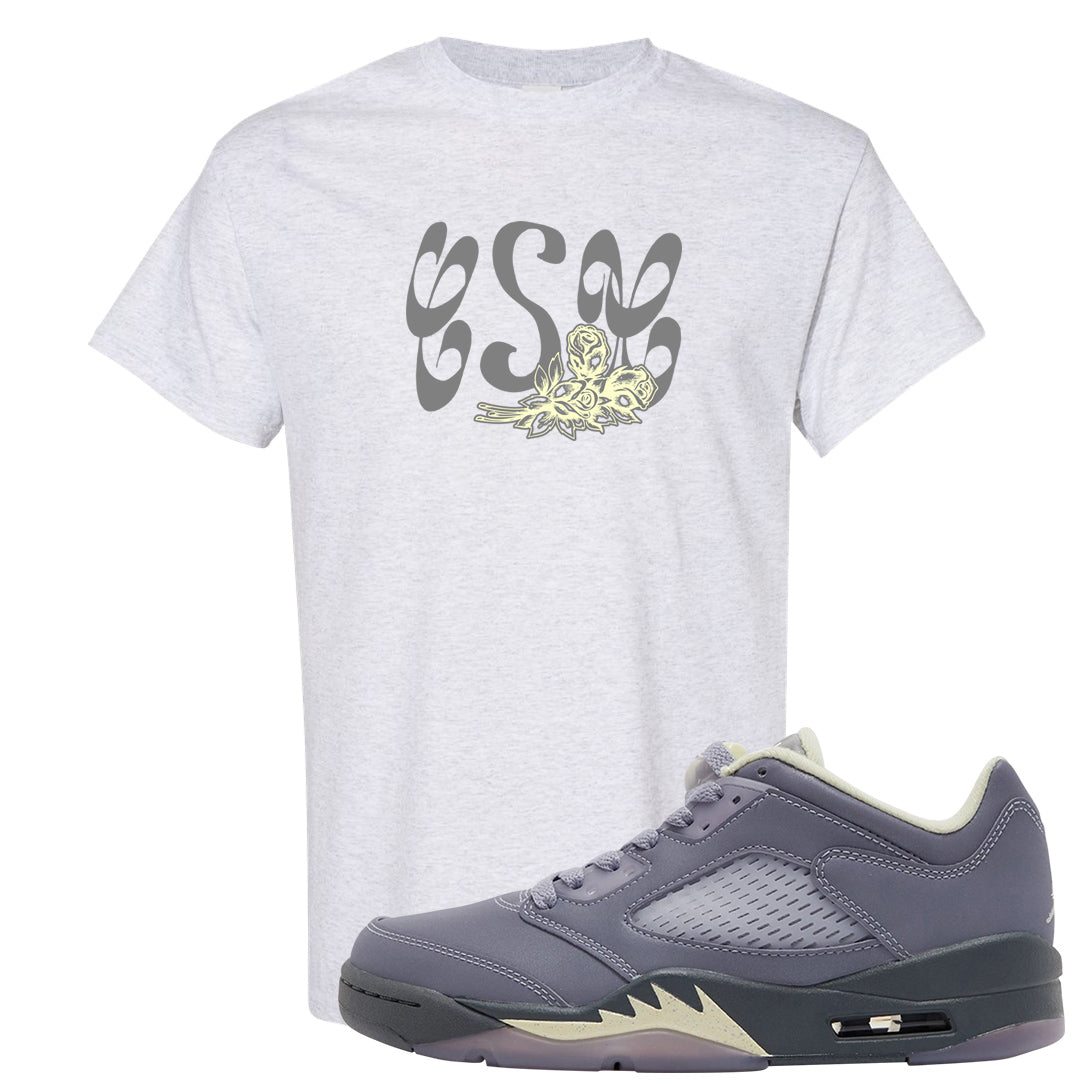 Indigo Haze 5s T Shirt | Certified Sneakerhead, Ash