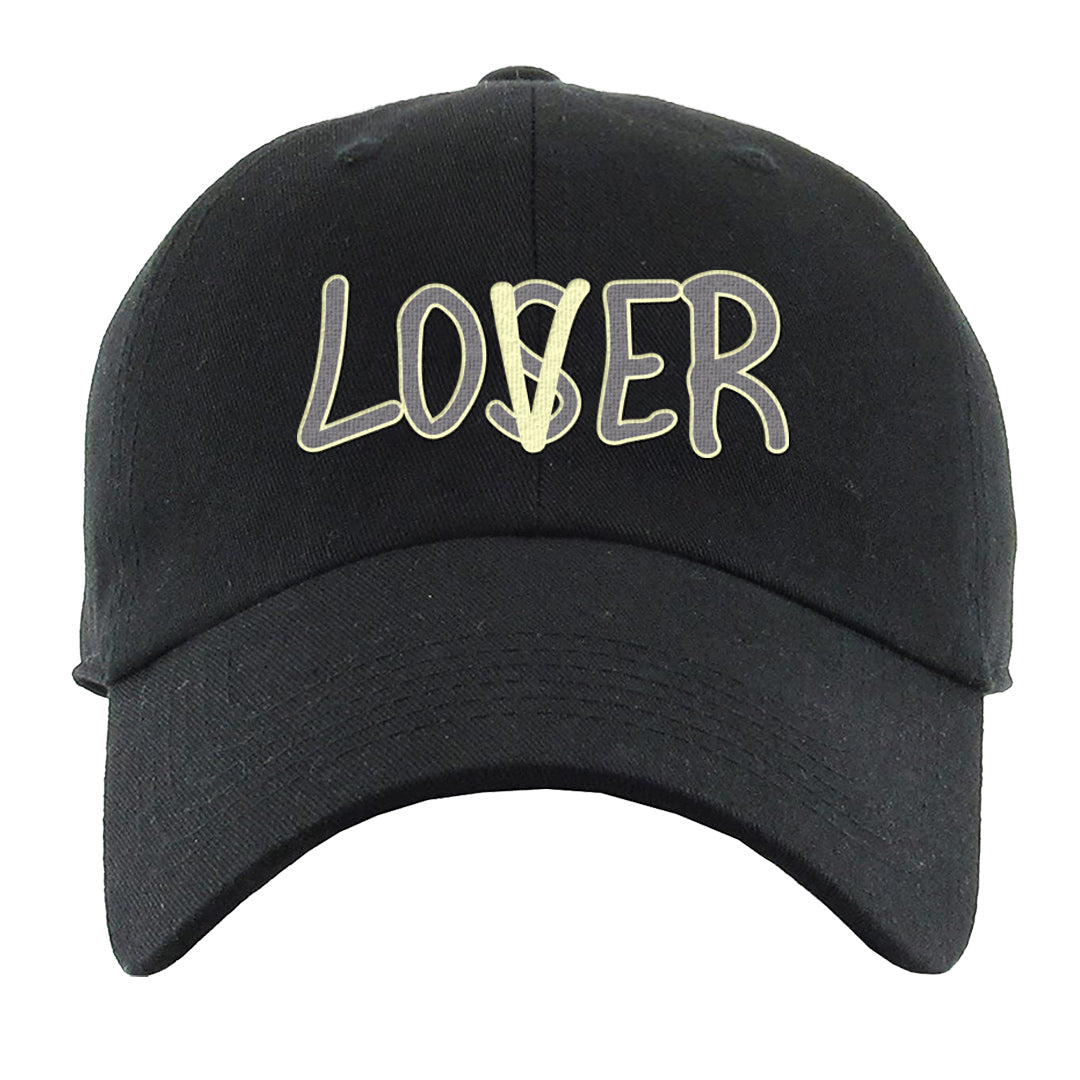 Indigo Haze 5s Dad Hat | Lover, Black