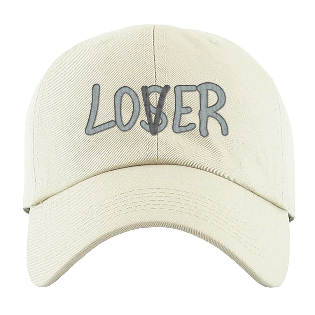 Indigo Haze 5s Dad Hat | Lover, White