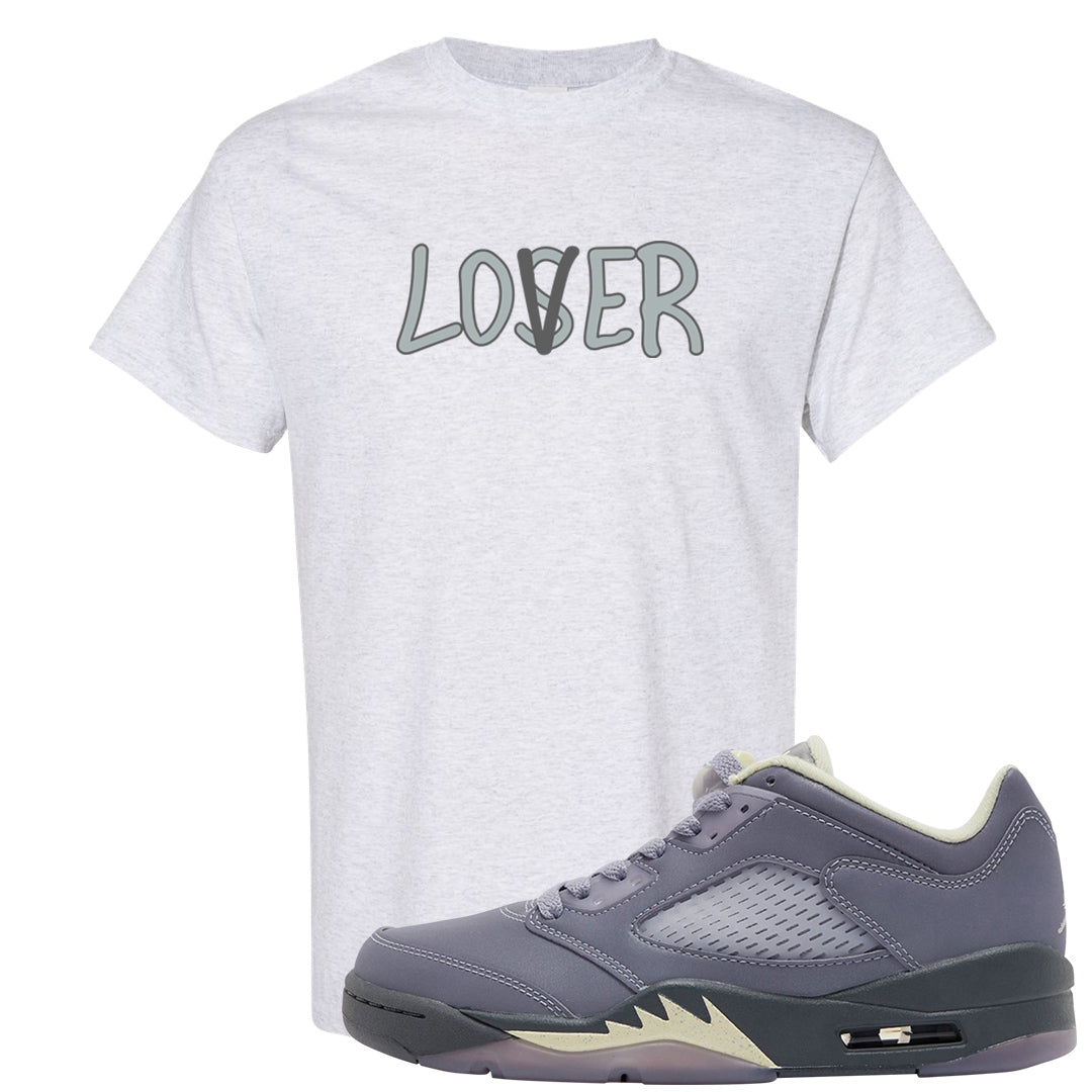 Indigo Haze 5s T Shirt | Lover, Ash