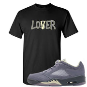 Indigo Haze 5s T Shirt | Lover, Black