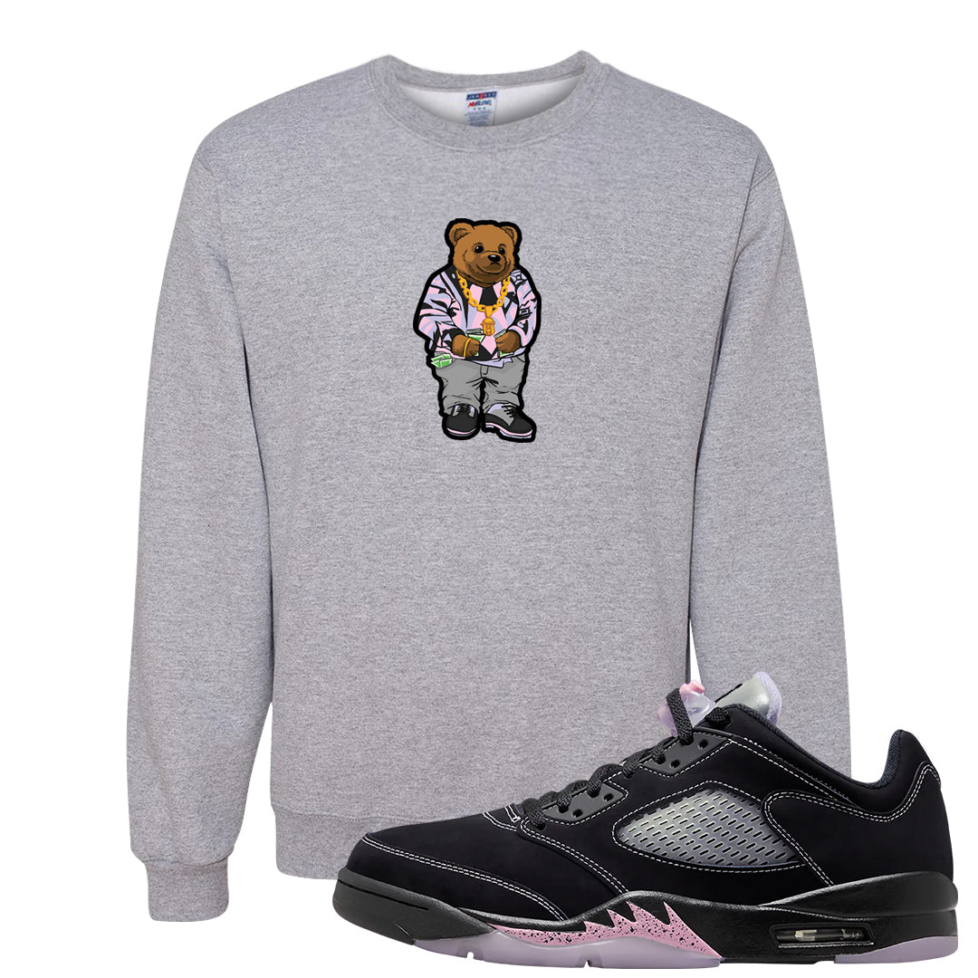 Dongdan Low 5s Crewneck Sweatshirt | Sweater Bear, Ash