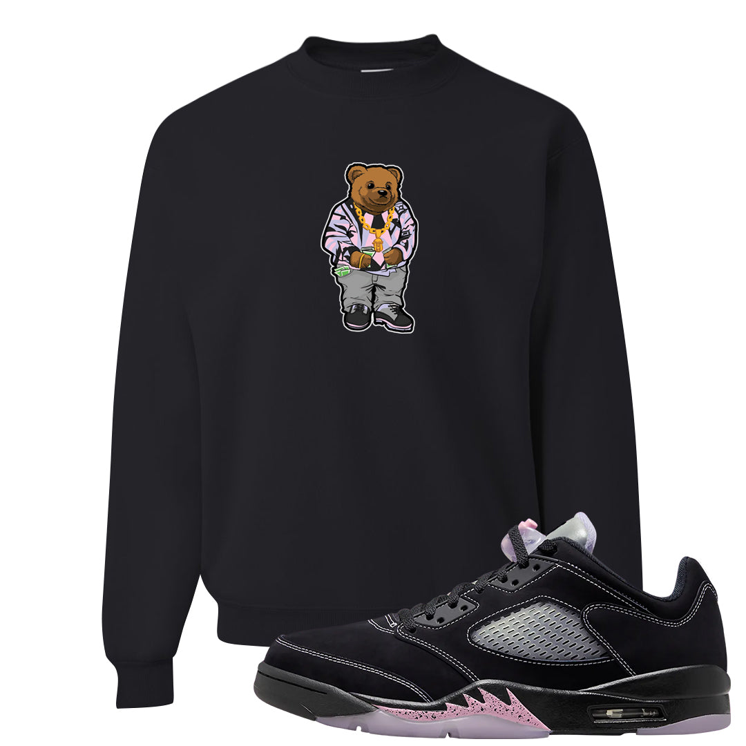 Dongdan Low 5s Crewneck Sweatshirt | Sweater Bear, Black