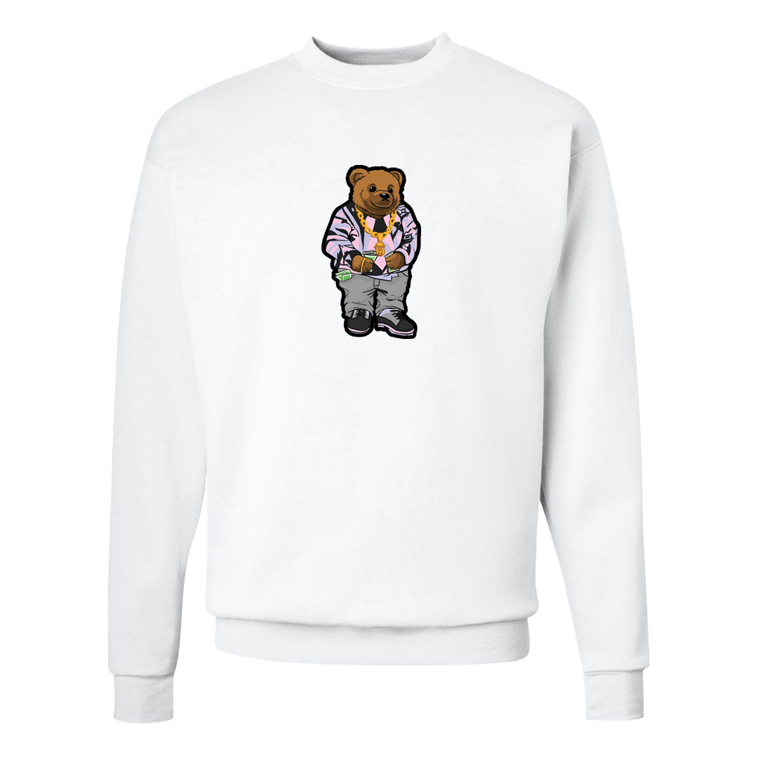 Dongdan Low 5s Crewneck Sweatshirt | Sweater Bear, White