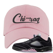 Dongdan Low 5s Dad Hat | Chiraq, Light Pink