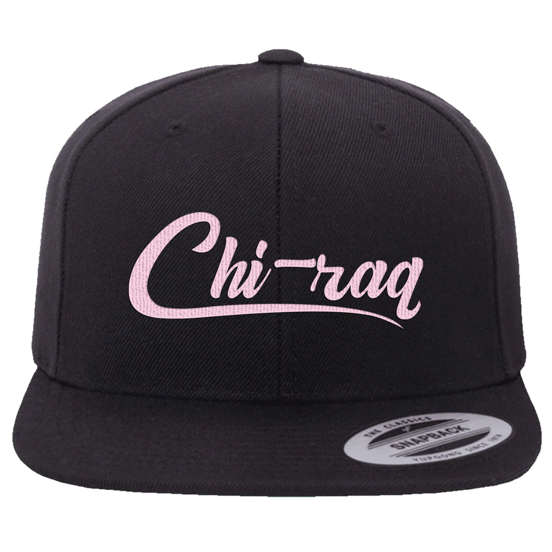 Dongdan Low 5s Snapback Hat | Chiraq, Black
