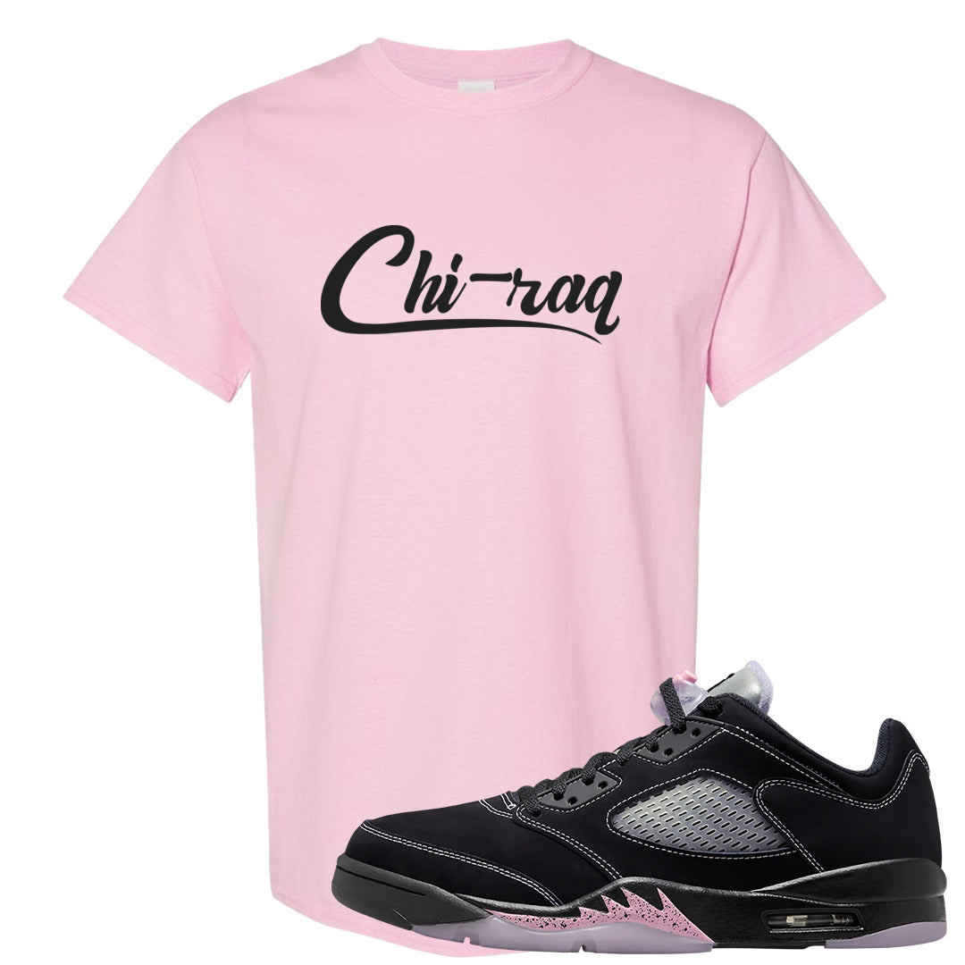 Dongdan Low 5s T Shirt | Chiraq, Light Pink