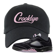 Dongdan Low 5s Dad Hat | Crooklyn, Black