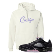 Dongdan Low 5s Hoodie | Crooklyn, White