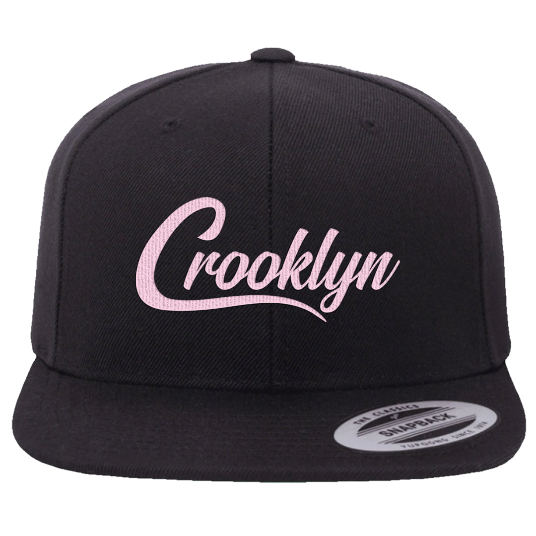 Dongdan Low 5s Snapback Hat | Crooklyn, Black