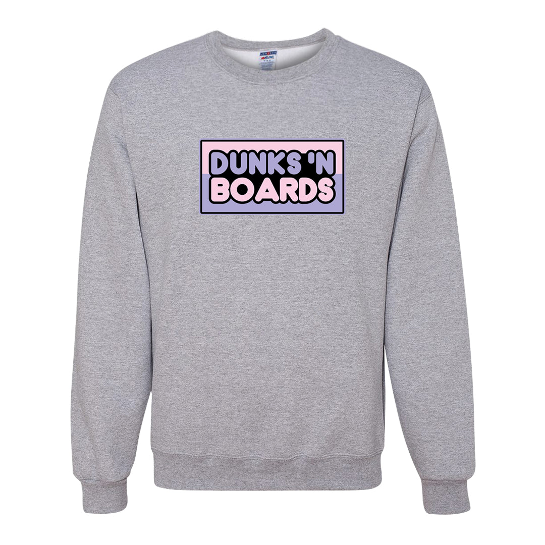 Dongdan Low 5s Crewneck Sweatshirt | Dunks N Boards, Ash