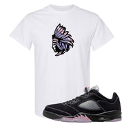 Dongdan Low 5s T Shirt | Indian Chief, White