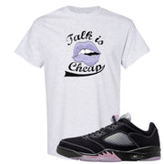 Dongdan Low 5s T Shirt | Talk Lips, Ash