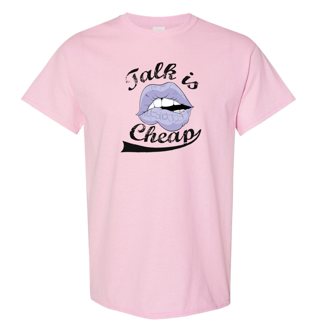 Dongdan Low 5s T Shirt | Talk Lips, Light Pink