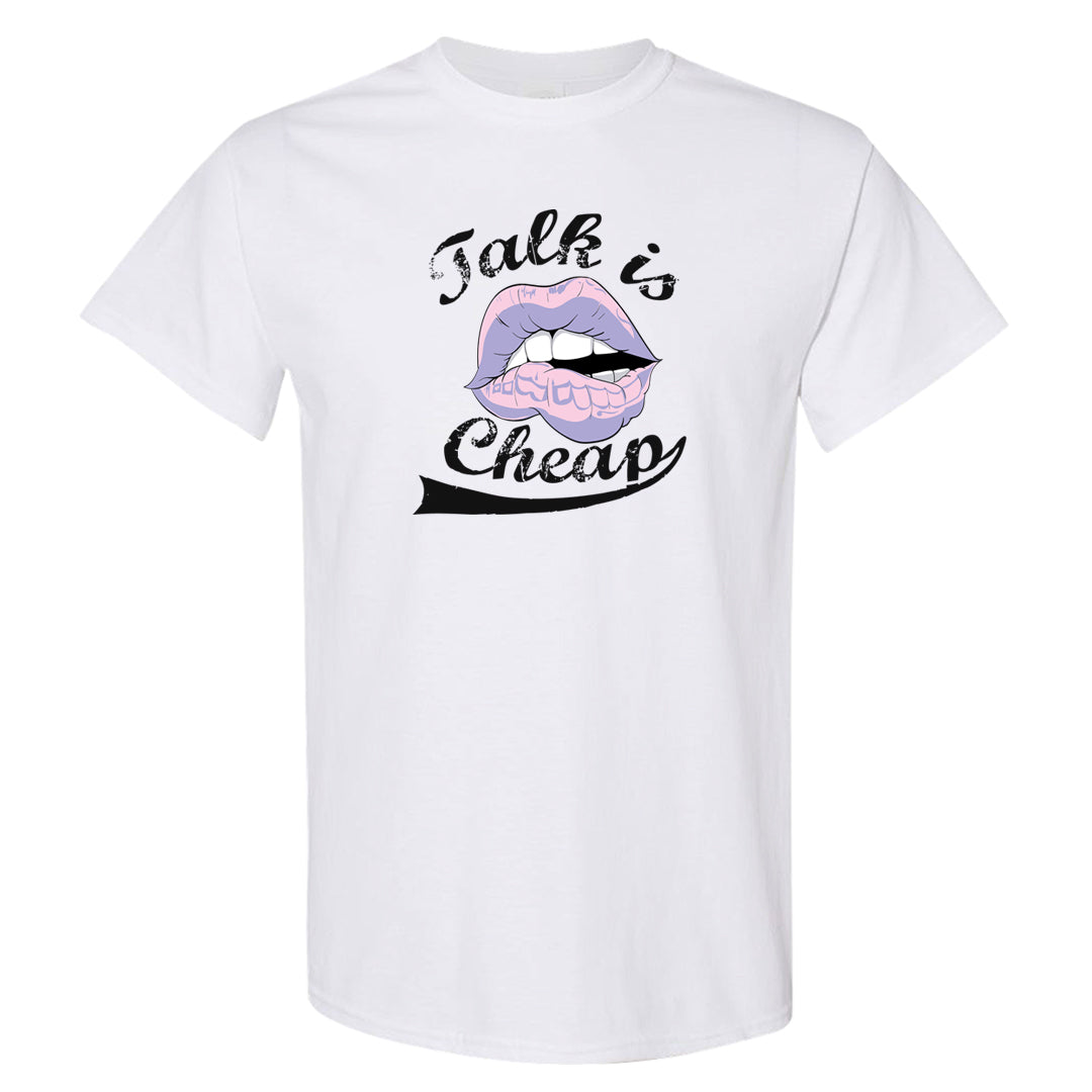 Dongdan Low 5s T Shirt | Talk Lips, White