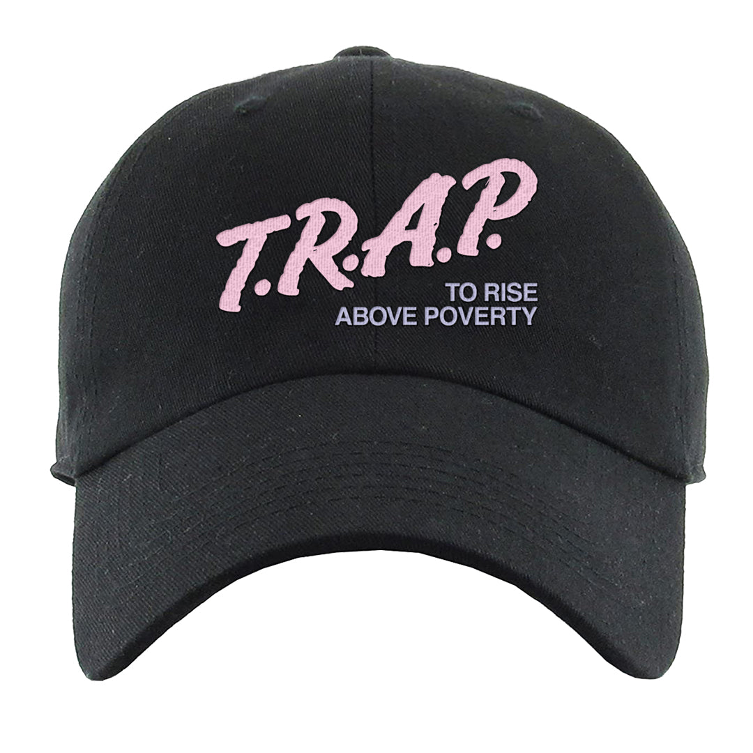 Dongdan Low 5s Dad Hat | Trap To Rise Above Poverty, Black