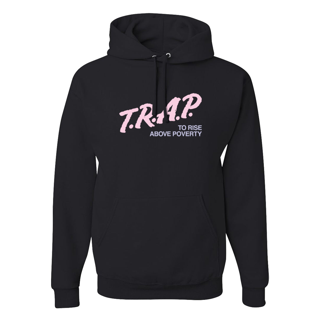 Dongdan Low 5s Hoodie | Trap To Rise Above Poverty, Black