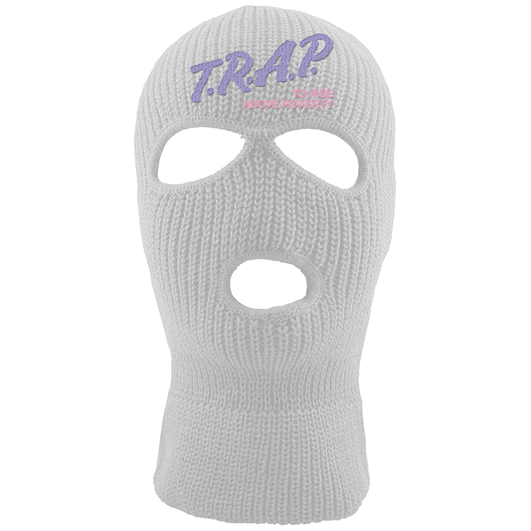 Dongdan Low 5s Ski Mask | Trap To Rise Above Poverty, White