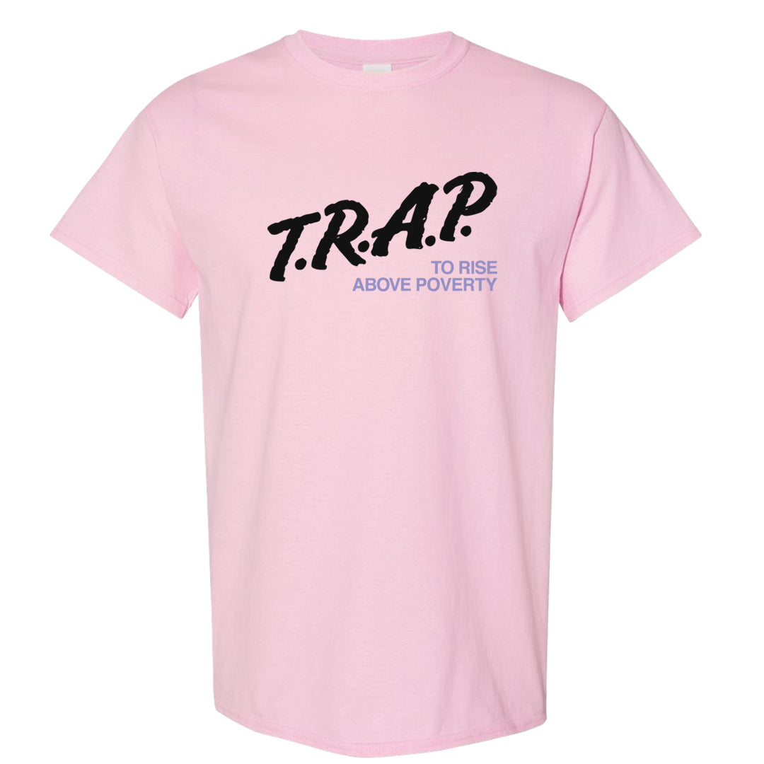 Dongdan Low 5s T Shirt | Trap To Rise Above Poverty, Light Pink