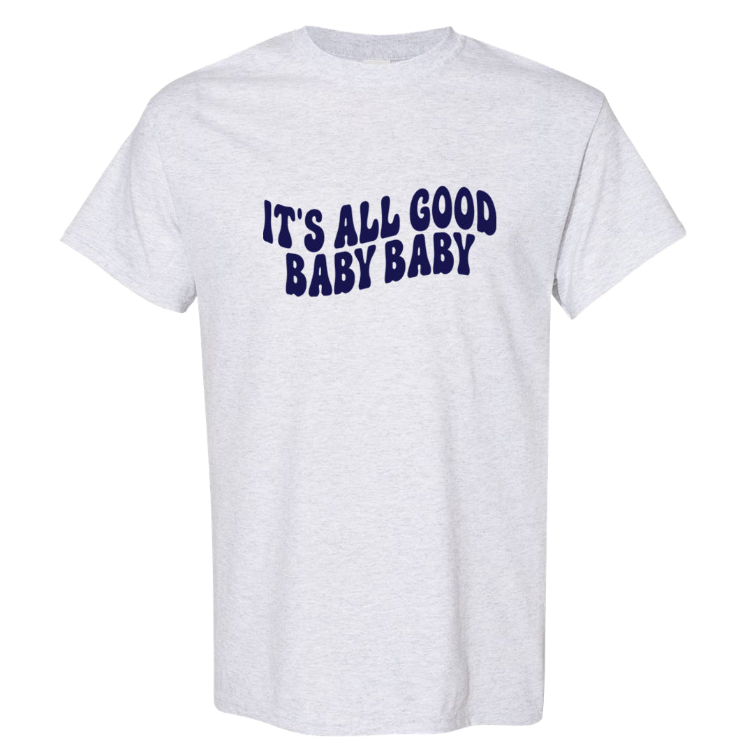 Midnight Navy 5s T Shirt | All Good Baby, Ash