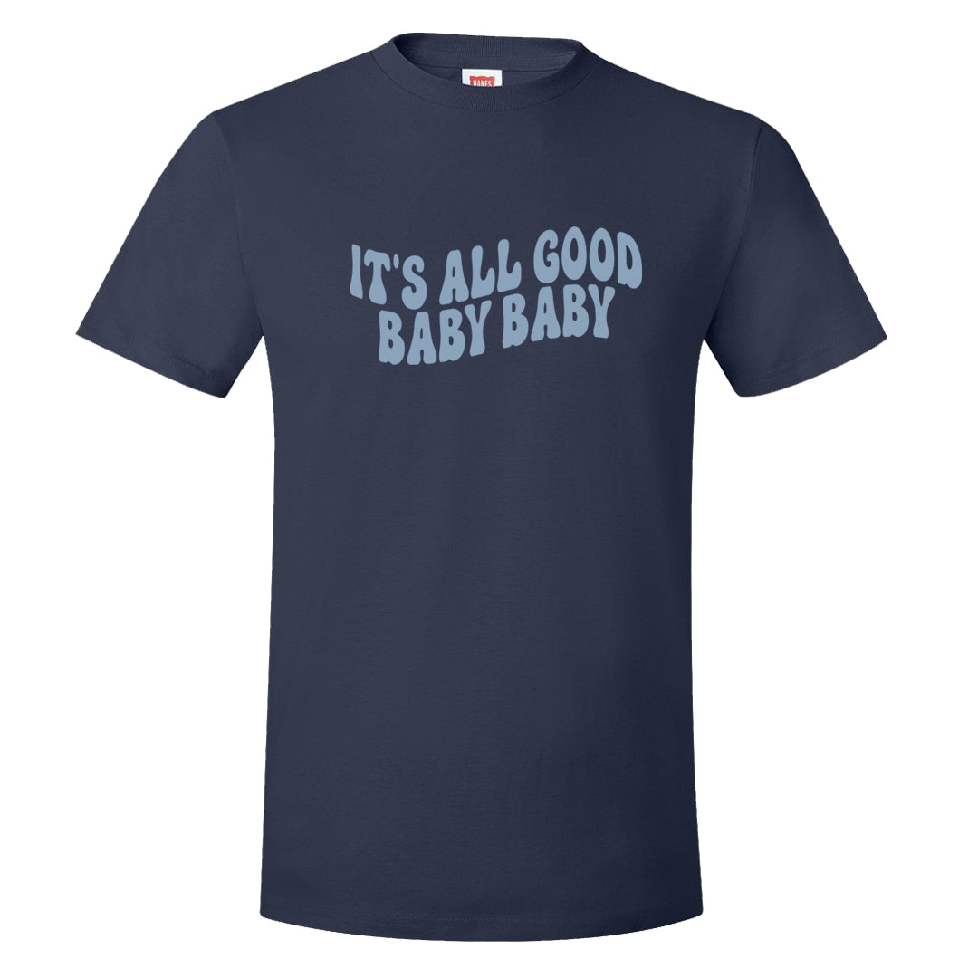 Midnight Navy 5s T Shirt | All Good Baby, Navy