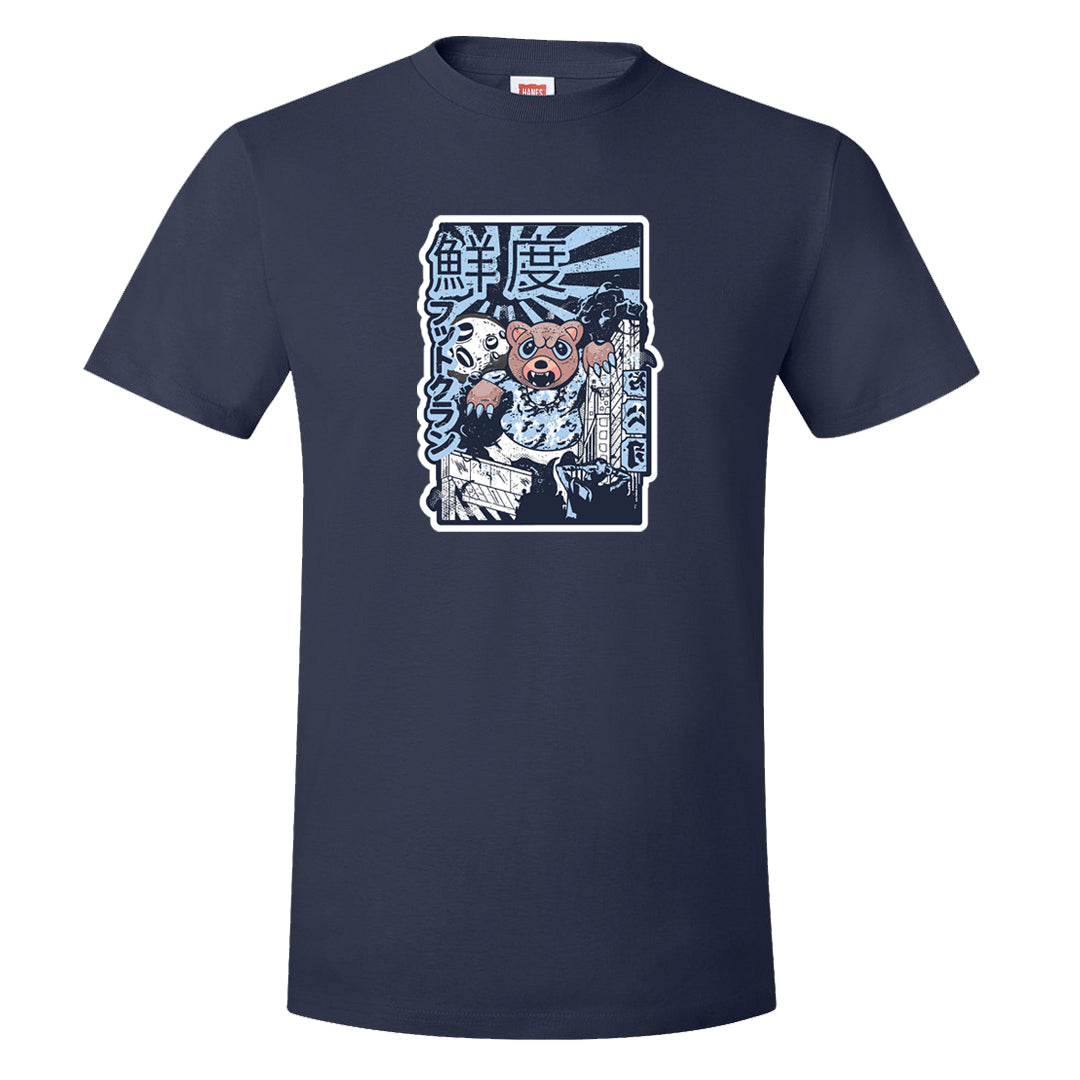 Midnight Navy 5s T Shirt | Attack Of The Bear, Navy