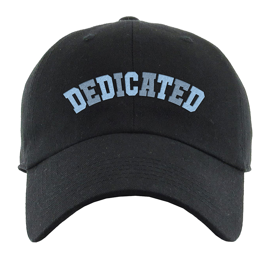 Midnight Navy 5s Dad Hat | Dedicated, Black
