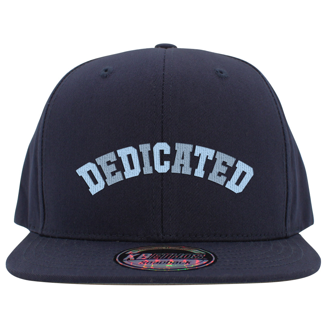 Midnight Navy 5s Snapback Hat | Dedicated, Navy