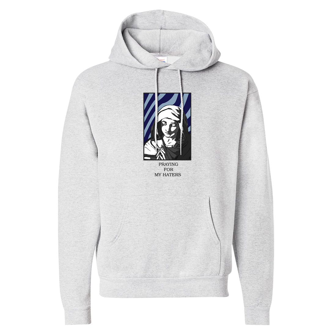 Midnight Navy 5s Hoodie | God Told Me, Ash
